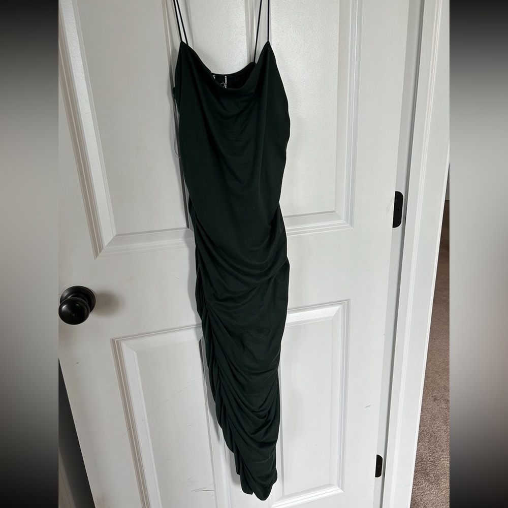 Black Windsor long tight dress